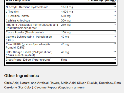 Axe & Sledge: 212 Thermo, 30 Servings
