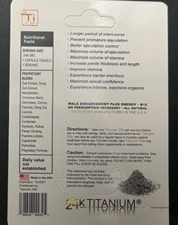 24K Titanium Male Enhancement