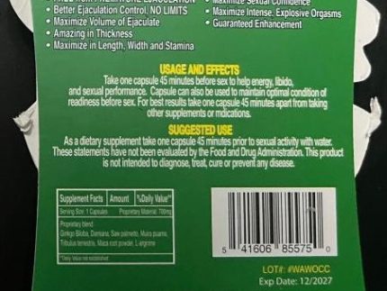 Burro Power 1,000,000 Male Enhancement