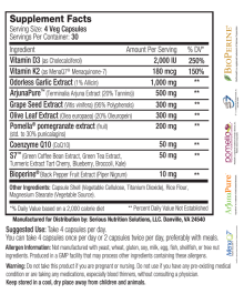 SNS: Cardiovascular Support XT, 120 Capsules