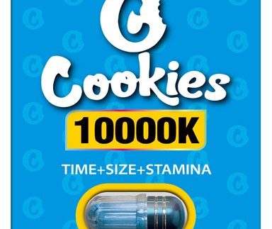 Cookies Blue 10000K Male Enhancement Double Capsule