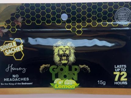Gold Lion Honey Lemon Sachet Male Enhancement