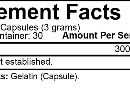 Nutrakey: Beta Alanine, 120 Capsules