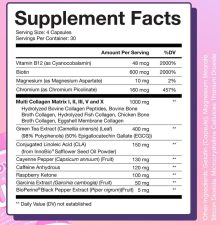 Obvi: Collagenic BURN 120 Capsules, 30 Servings
