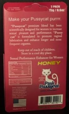 Pink Pussycat: Female Enhancement, Honey 2 Pack