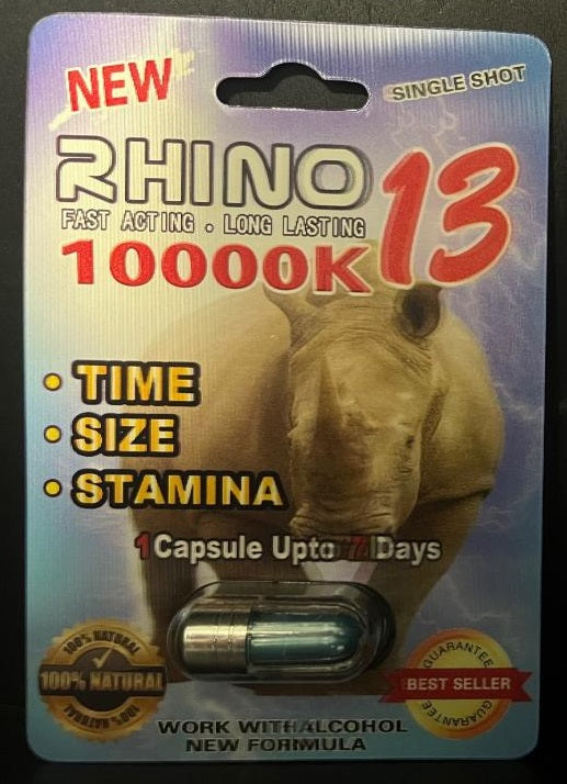 Rhino 13 10000K Male Enhancement