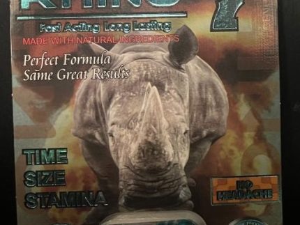 Rhino 7 Power Platinum 550K Male Enhancement