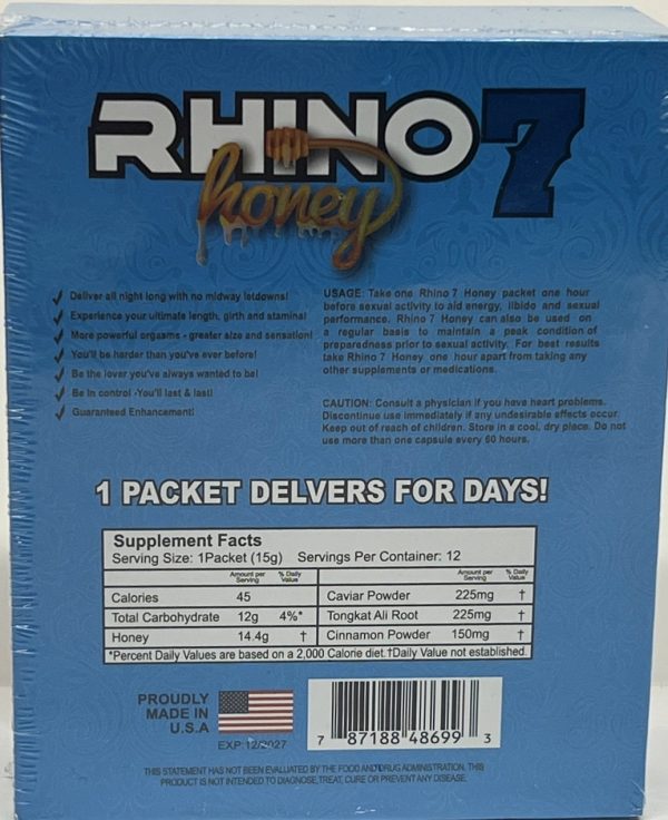 Rhino 7 Honey Male Enhancement