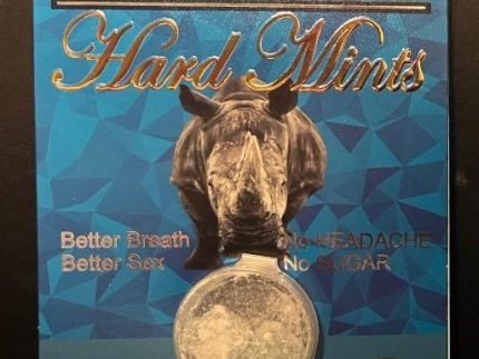 Rhino Cube Blue Hard Mints Male Enhancement
