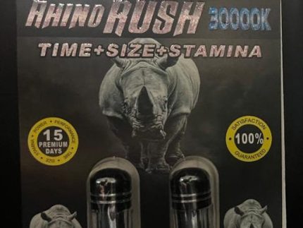 Rhino Rush 30000K Double Capsule