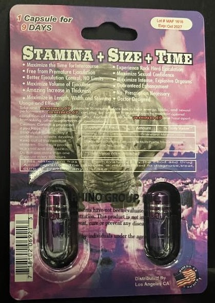 Rhino 69 Twin Power 3000K Male Enhancement