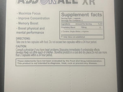 Donimade: Addorall XR 2 Capsule Pack