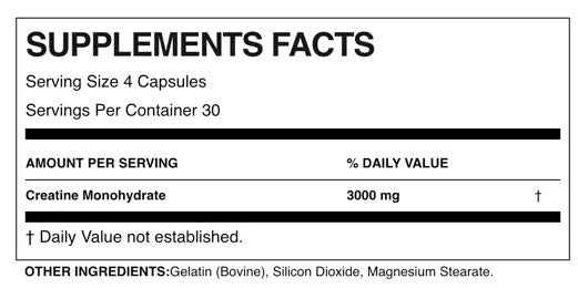 Allmax: Creatine 3000, 150 Capsules