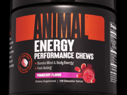 Universal: Animal Energy Chews, Pomberry Flavor