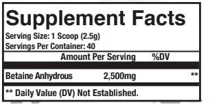 Axe & Sledge: Beta Alanine, 40 Servings