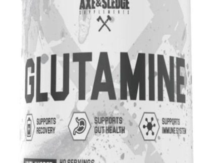 Axe & Sledge: Glutamine 40 Servings
