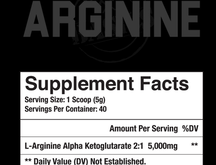 Axe & Sledge: Arginine 200 Grames