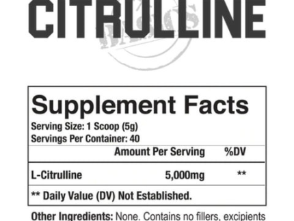 Axe & Sledge: Citrulline, 40 Servings