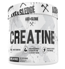Axe & Sledge: Creatine, 50 Servings