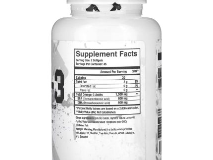 Axe & Sledge: Omega-3, 90 Softgels