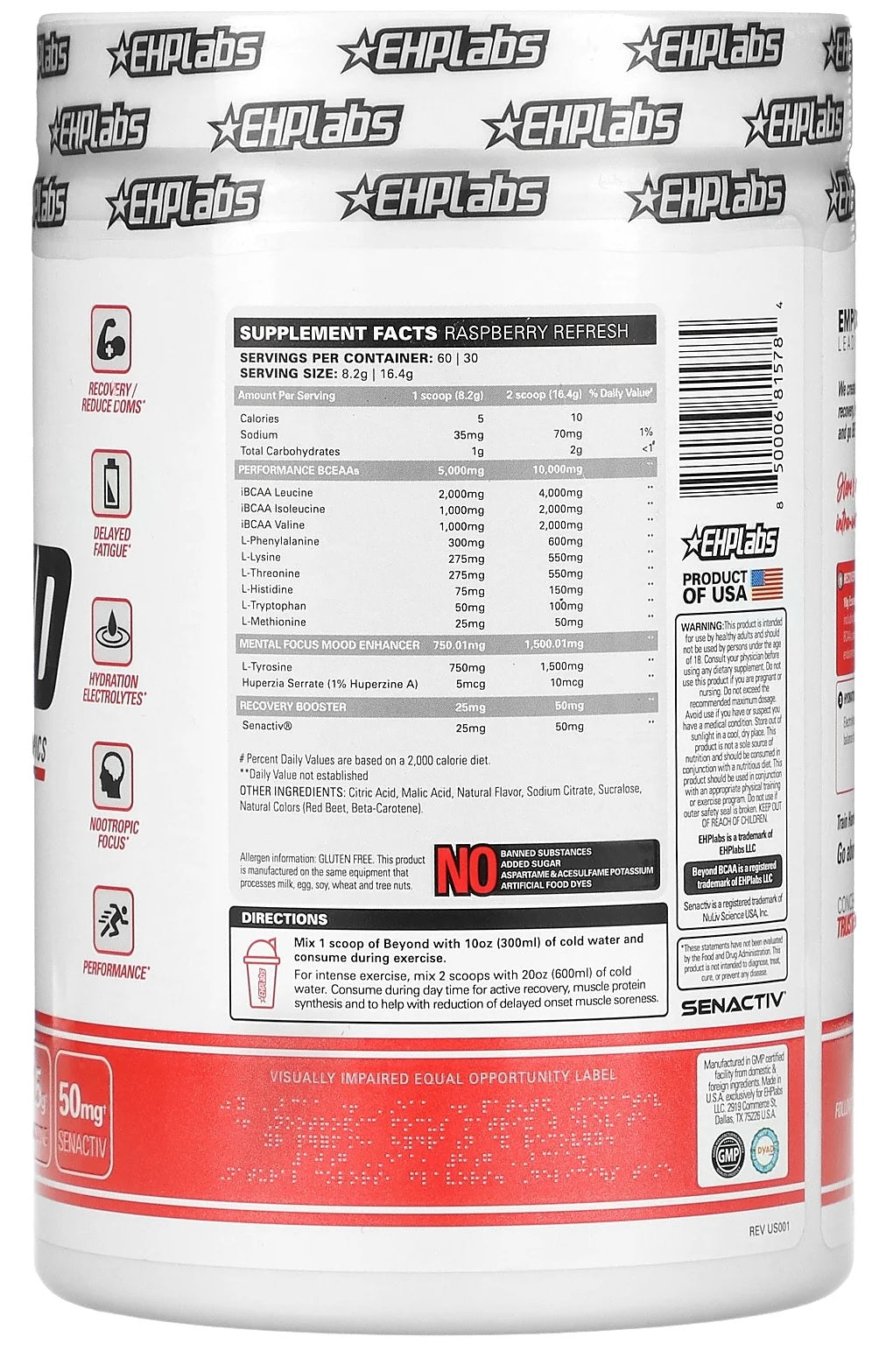 EHPLabs: Beyond, 60 Servings