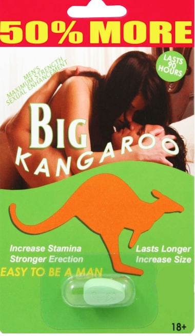 BIG Kangaroo Male Enhancement 50% More