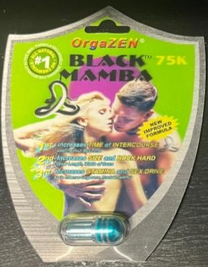 Black Mamba 75k Male Enhancement