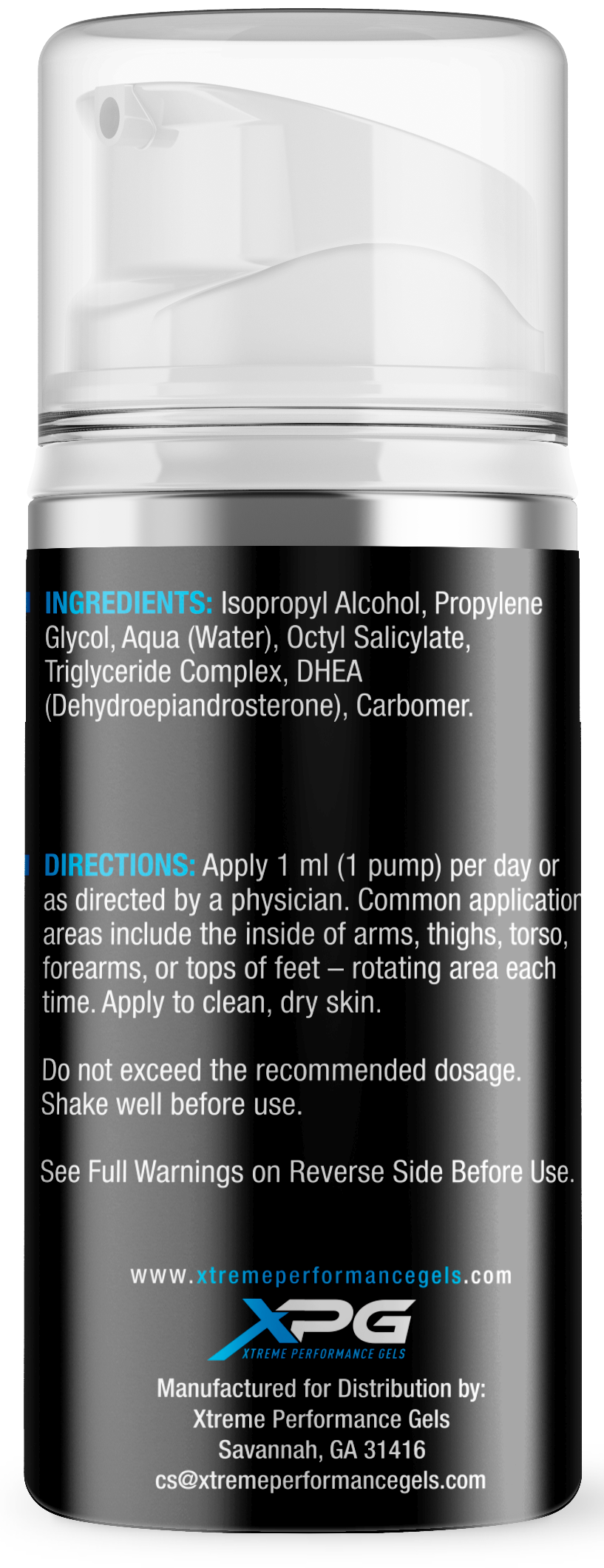 XPG: DHEA-50, 100ml
