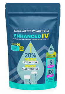 Enhanced IV Lemon Lime, 16 Packets