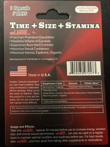 enLARGE Male Enhancement