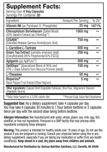 SNS: Growth Factor XT, 120 Capsules