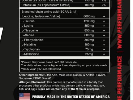 Performance Supplements: Intra-Grow