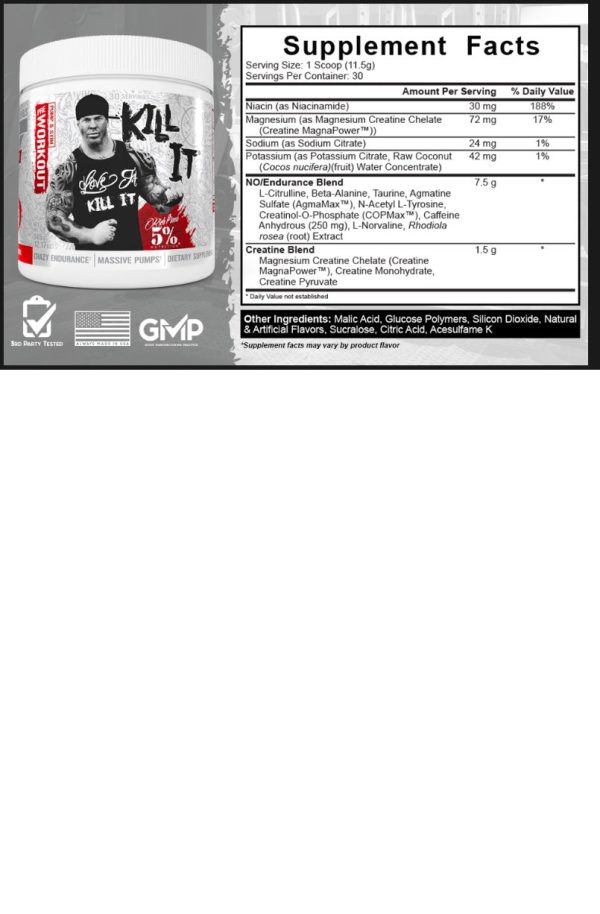 5% Nutrition: KILL IT, 30 servings