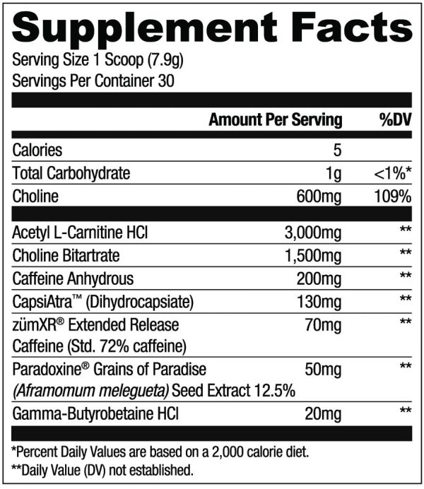 Ryse: Loaded Burner, 30 Servings