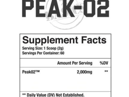 Axe & Sledge: Peak-02, 60 Servings