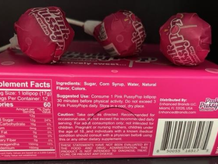 Pink PussyPop Female Enhancement Sucker