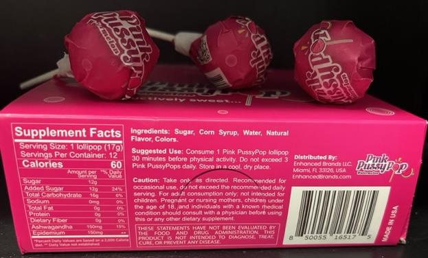 Pink PussyPop Female Enhancement Sucker