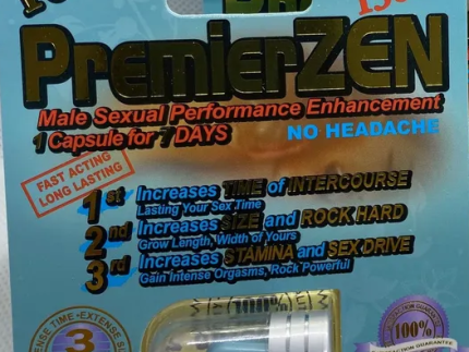 PremierZen: Blue 13000 Male Enhancement Capsule