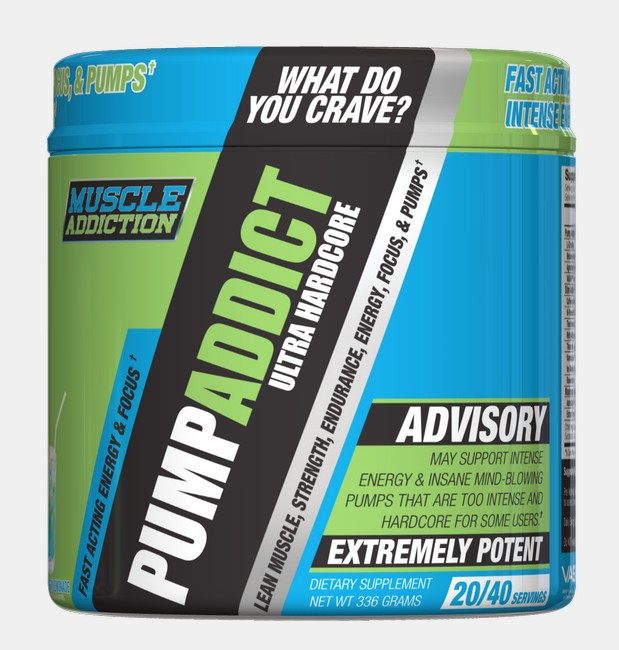 Muscle Addiction: Pump Addict Pre Workout