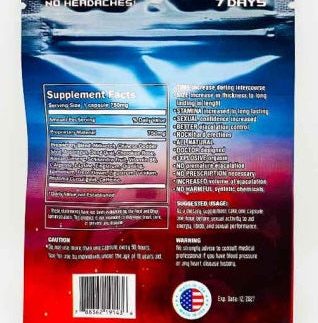 Raging Bull Male Enhancement 6 Pill Pack