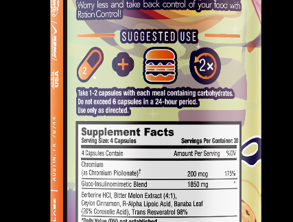 Eclipse Labz: Ration Control, 120 Capsules