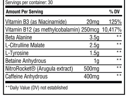 RAW Nutrition: Pump Non-Stim