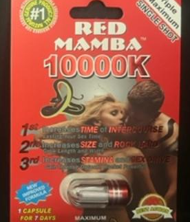 Red Mamba 10000k Male Enhancement