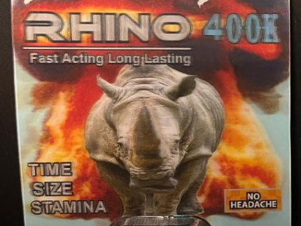 Rhino: Extreme 400k Male Enhancement
