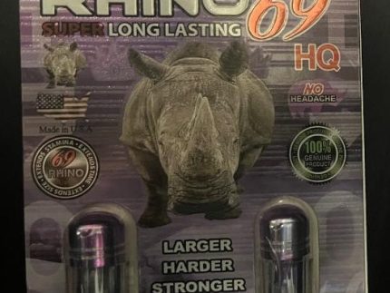 Rhino 69 Power 8000K Plus Double Capsule