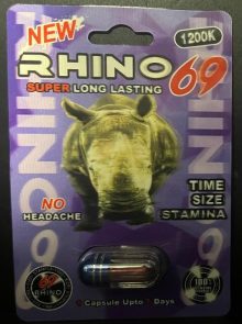 Rhino 69 Super Long Lasting 1200K Male Enhancement