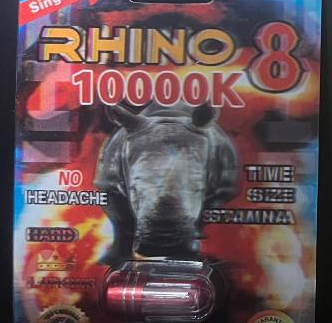Rhino: 8 10000k Male Enhancement