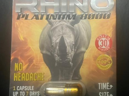 Rhino Platinum 8000 Male Enhancement