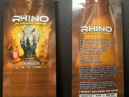 Rhino Platinum 8000 Honey Male Enhancement