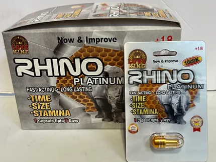 Rhino Platinum 1000k Male Enhancement